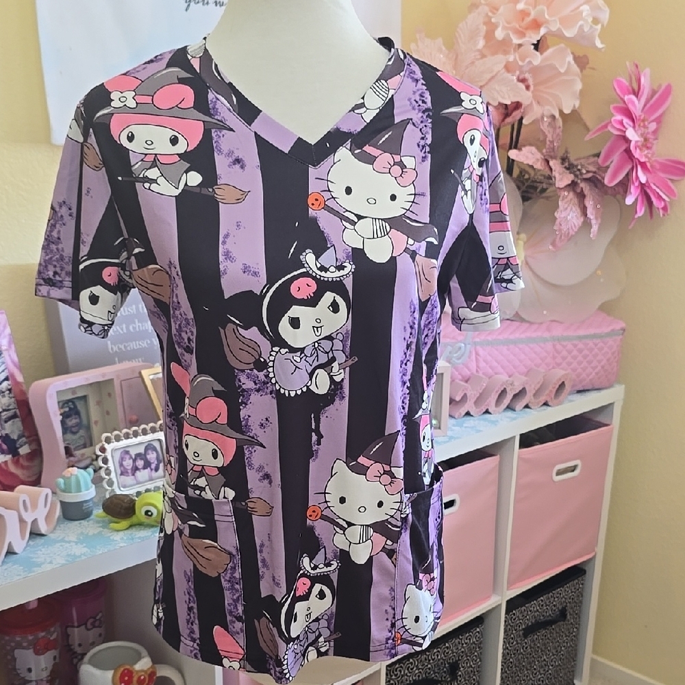 Hello Kitty & Friends Halloween Scrub